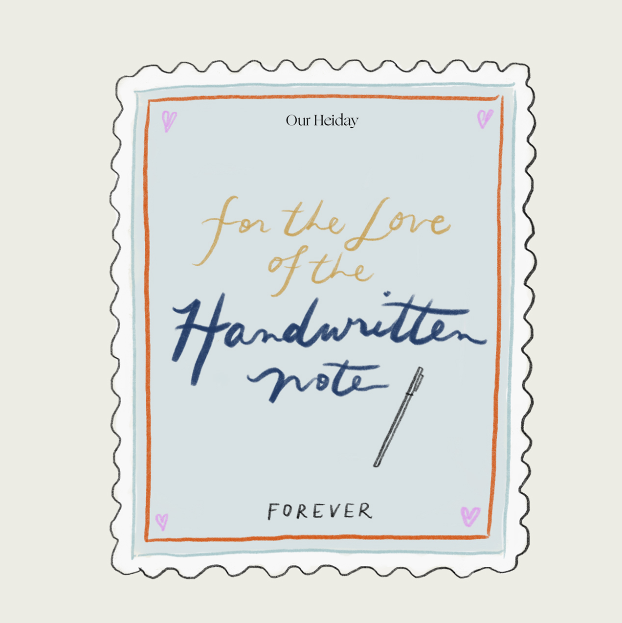 National Card & Letter Writing Month