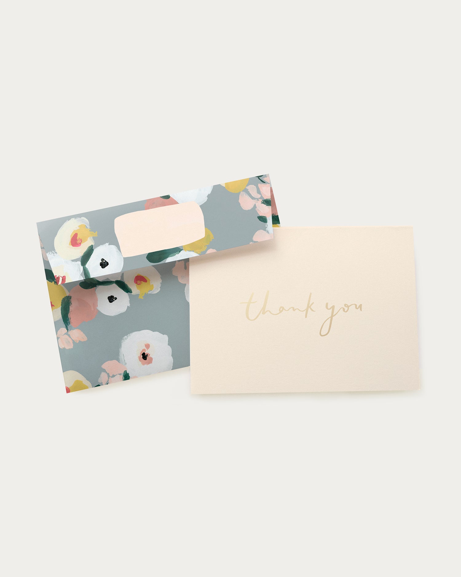 thank you card our heiday