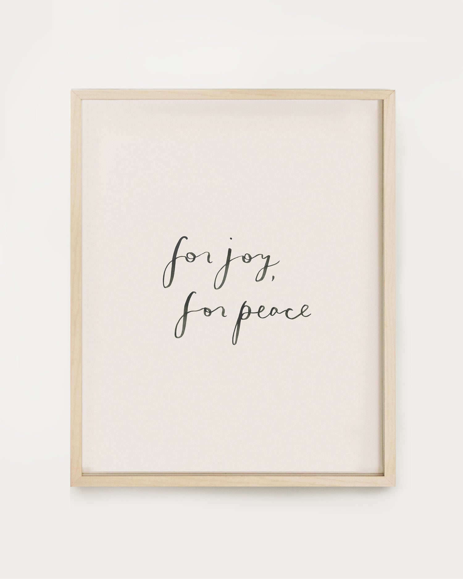 affirmations art print our heiday