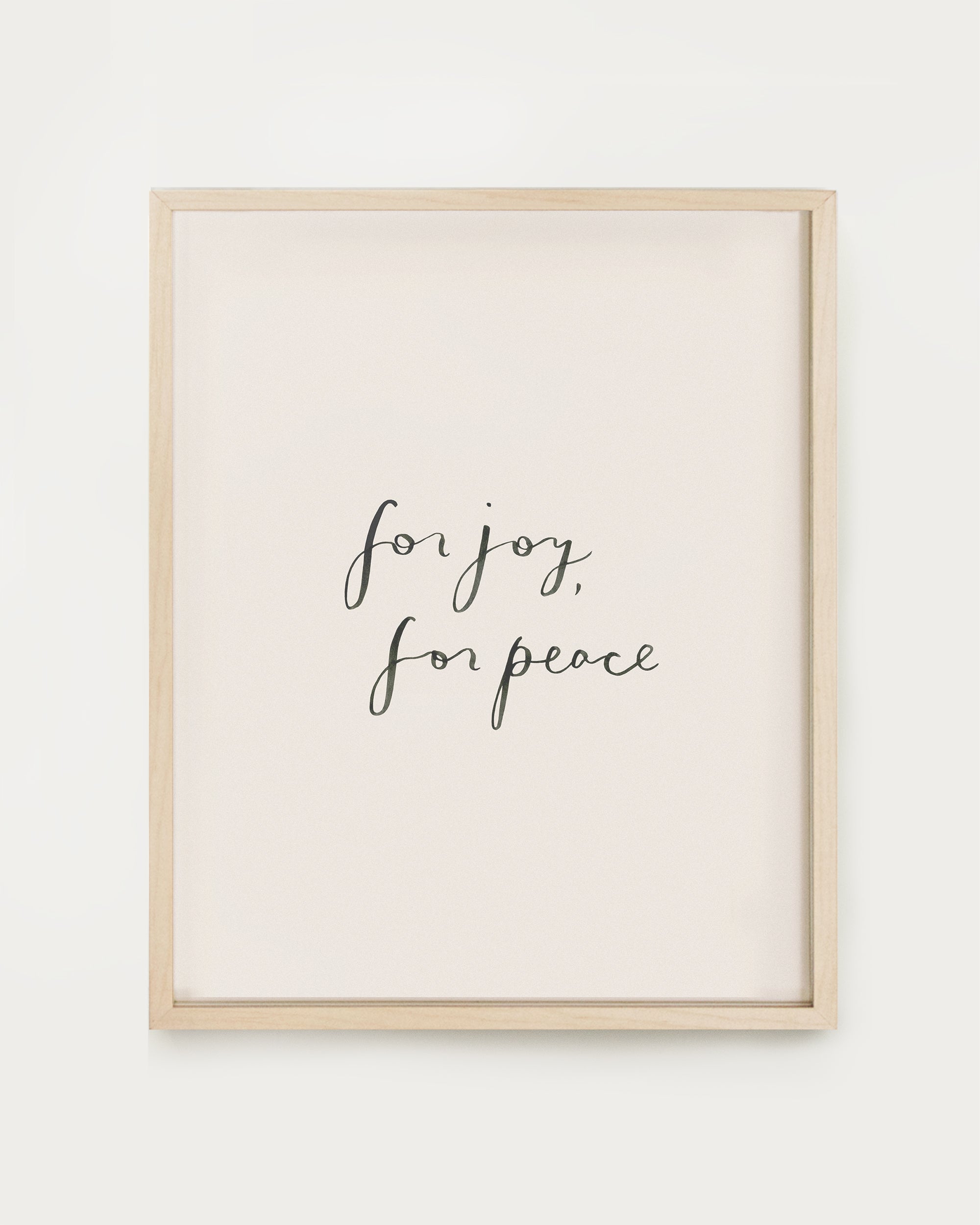 affirmations art print our heiday