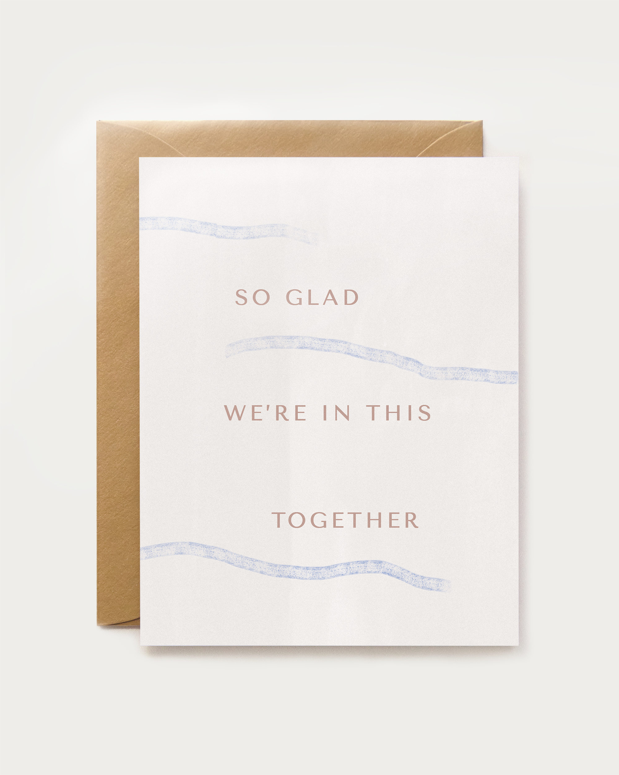 love & friendship card our heiday