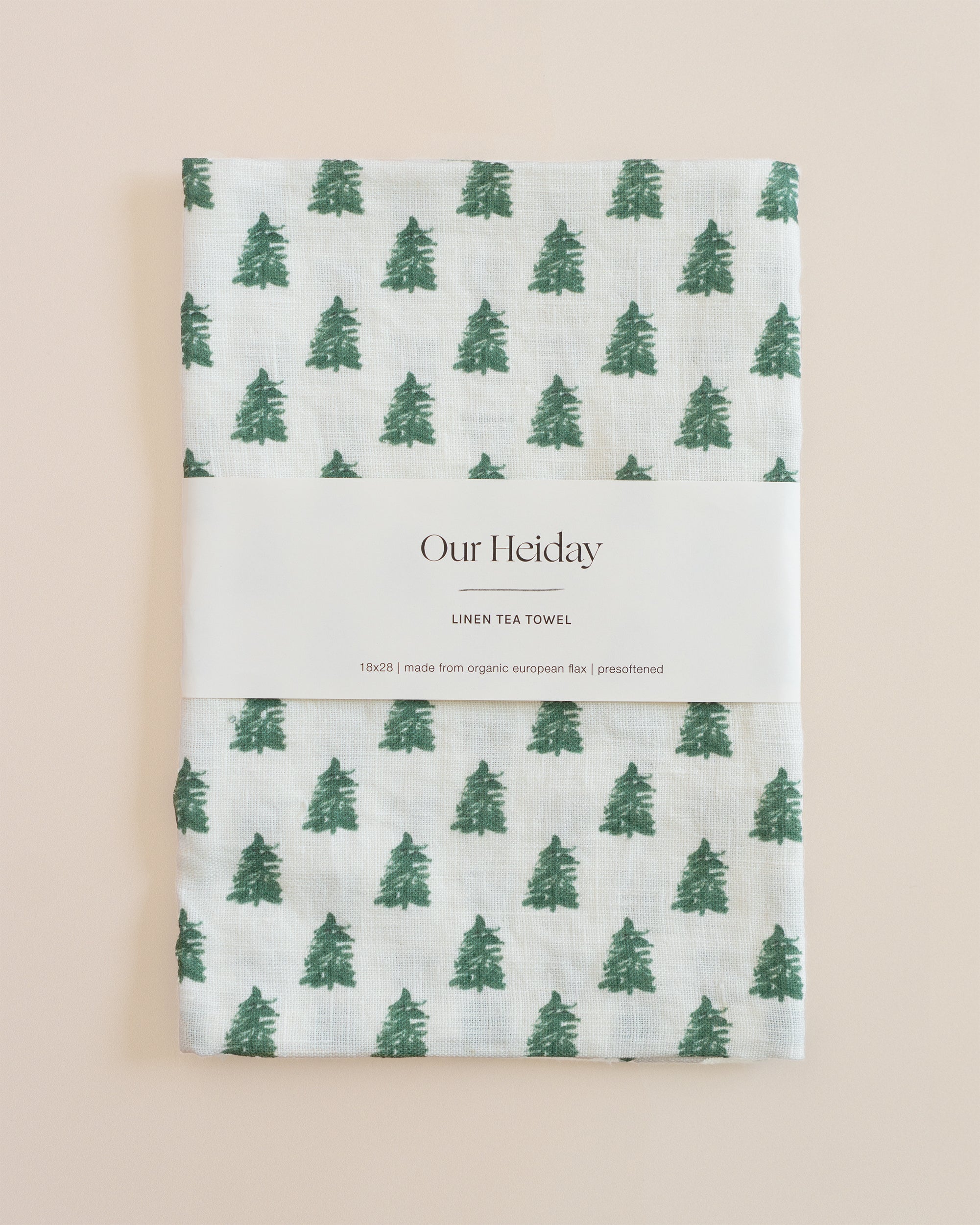 holiday linen tea towels our heiday spruce