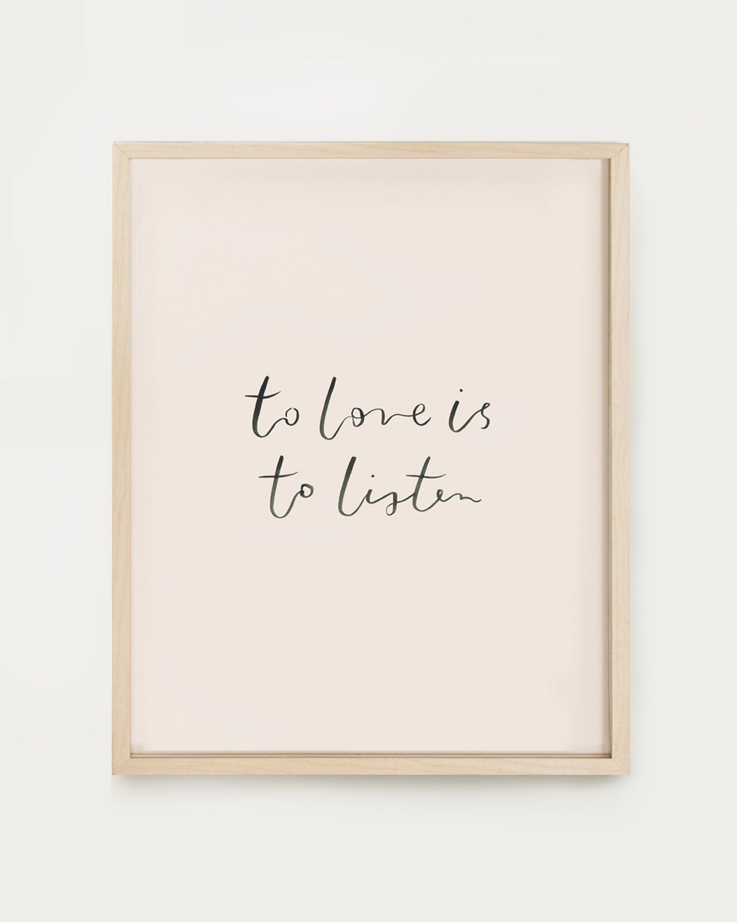 affirmations art print our heiday