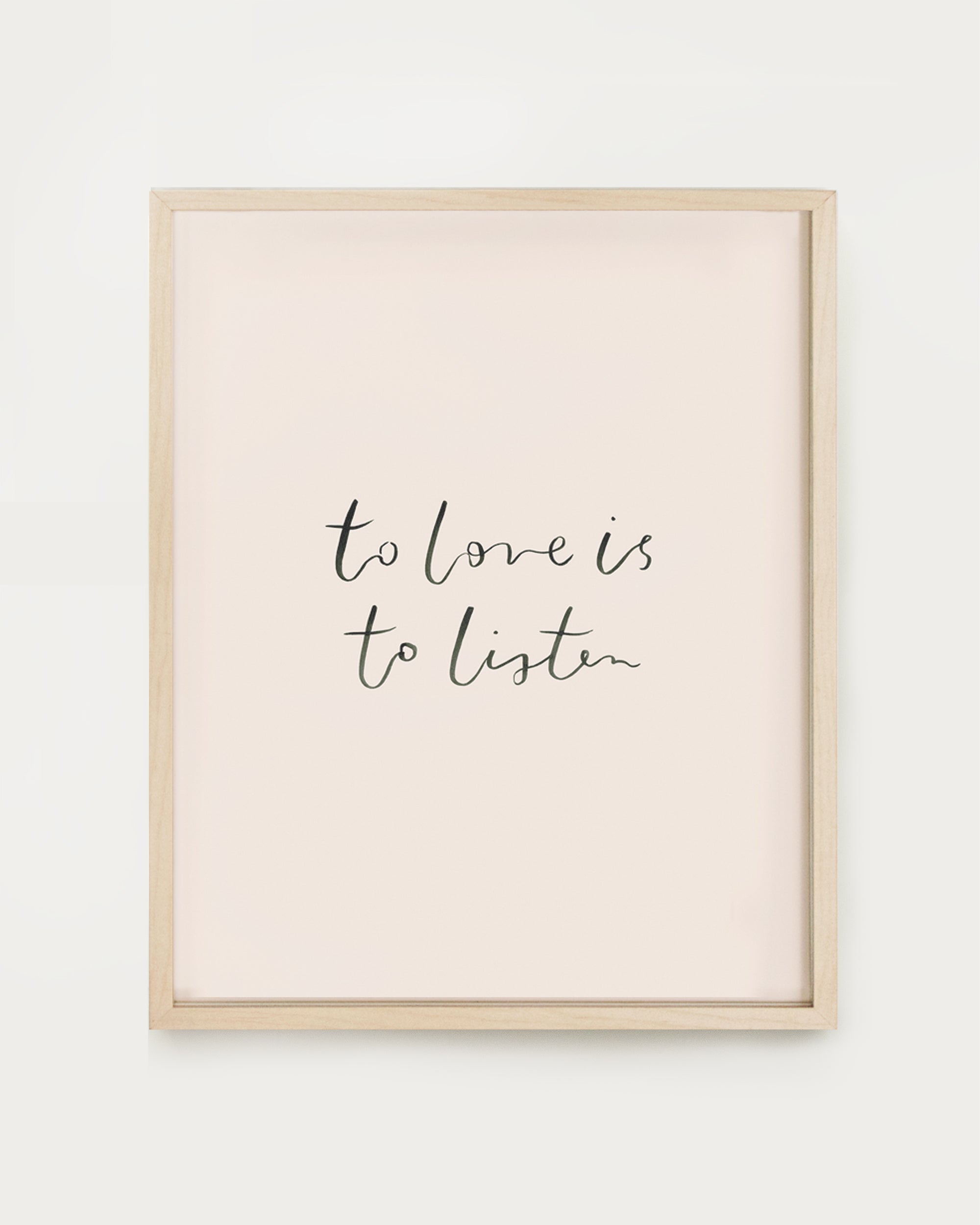 affirmations art print our heiday