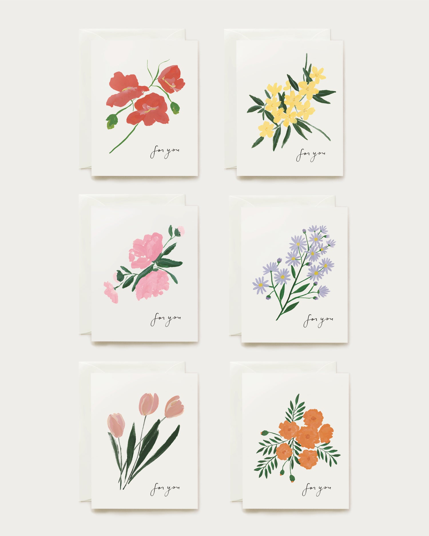 assorted card set our heiday