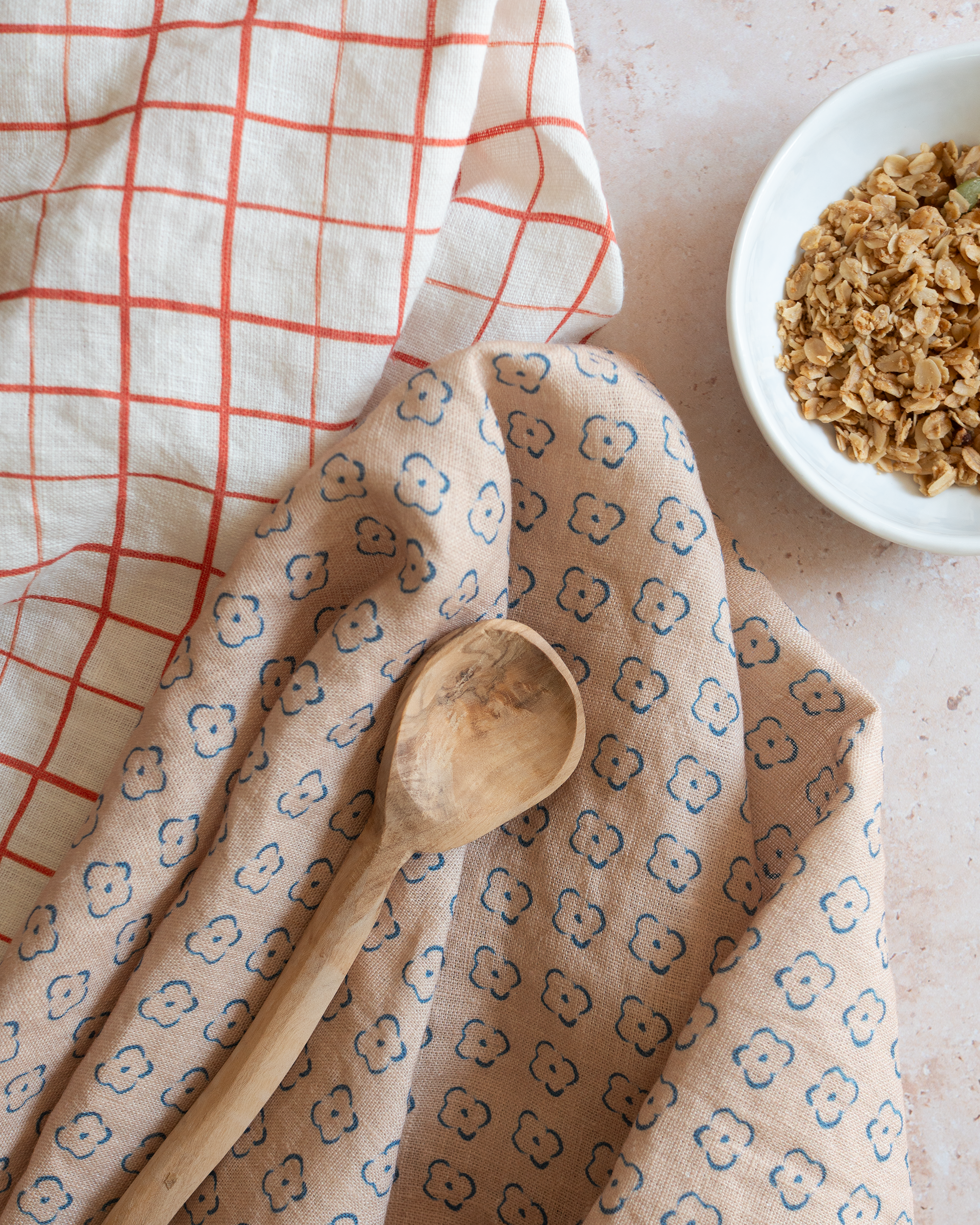 Elise Linen Tea Towel