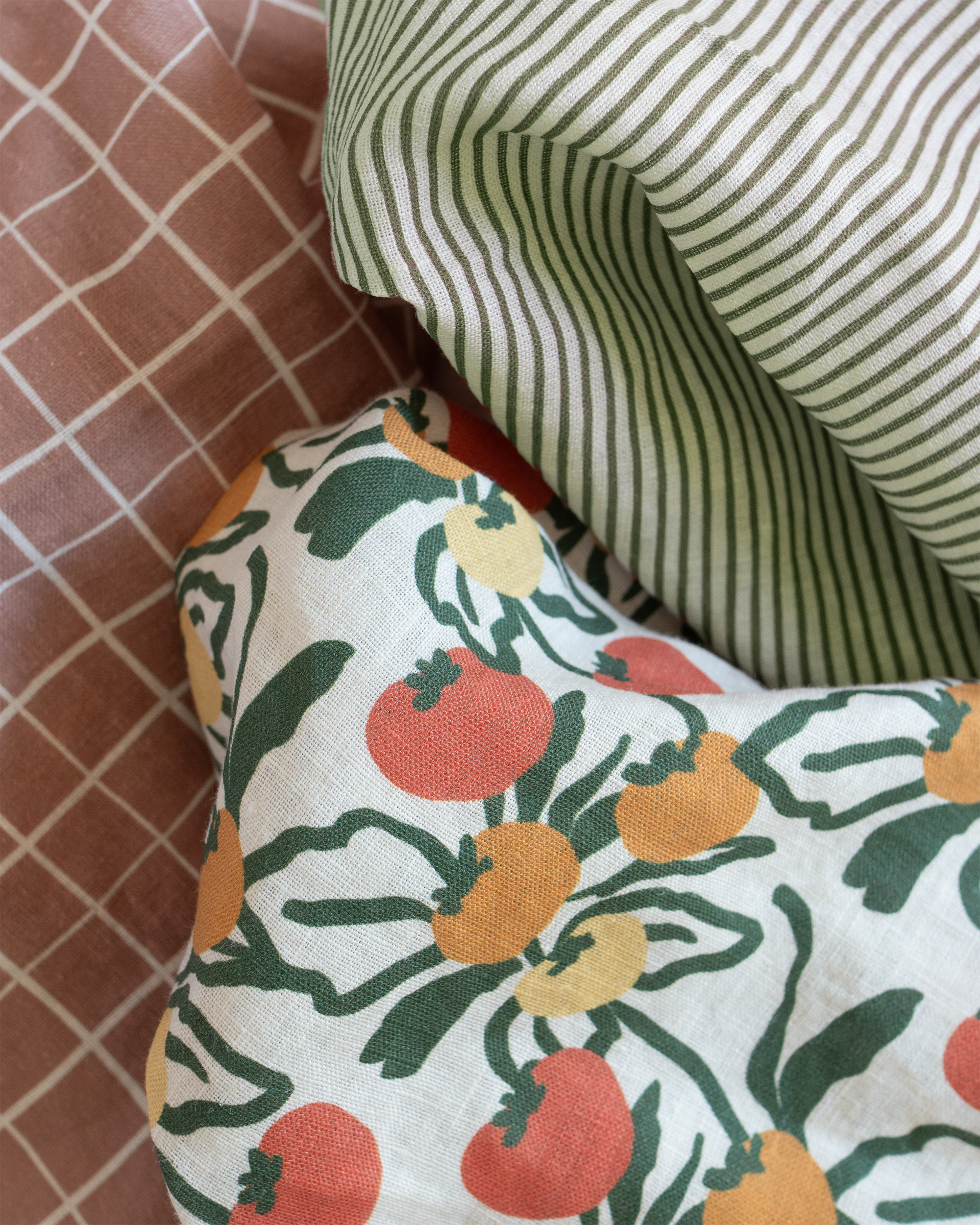 Classic Stripe Linen Tea Towel
