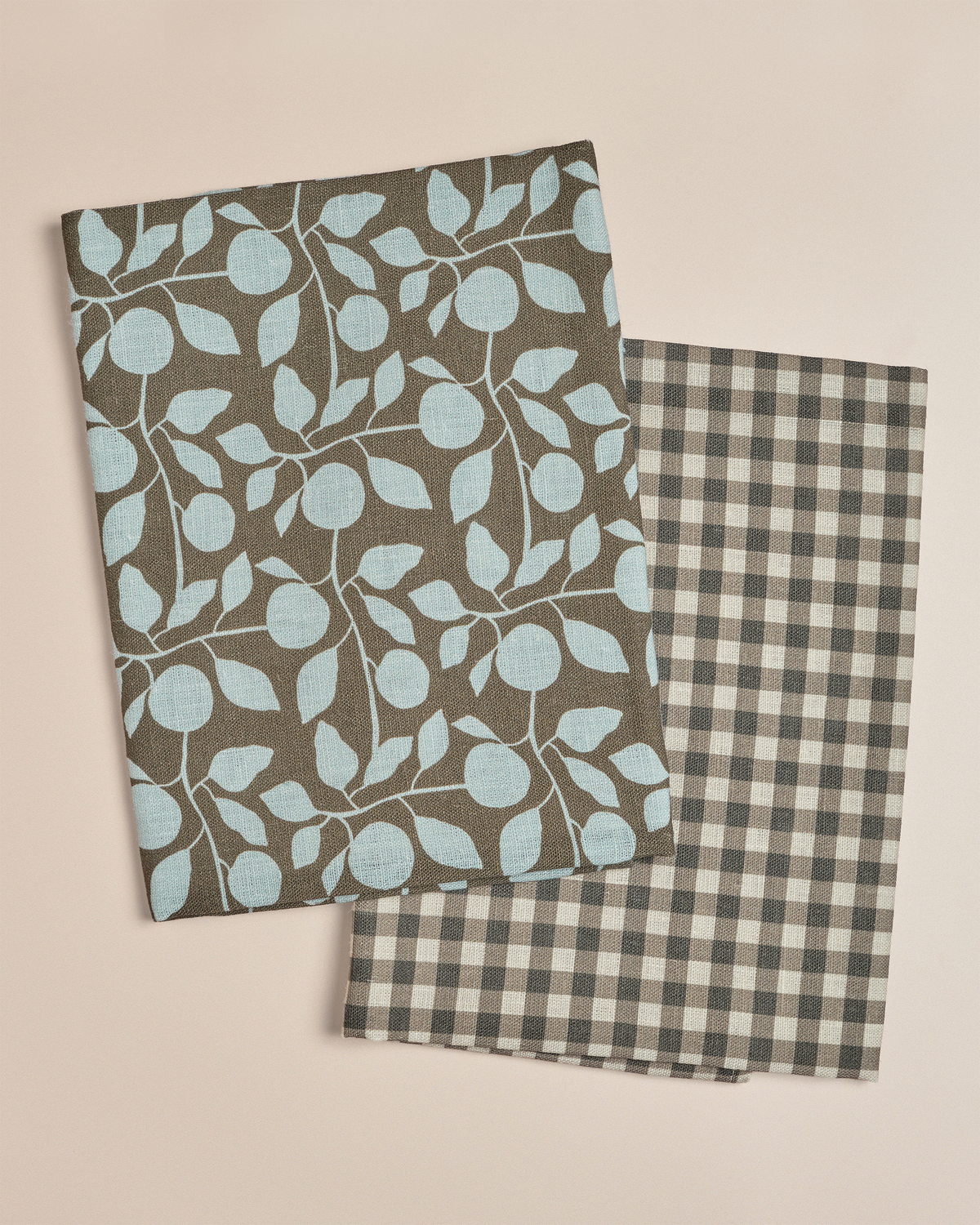 Orchard Sky Linen Tea Towel