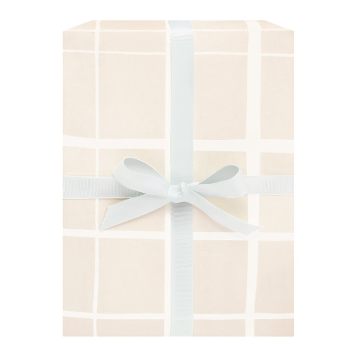 Honey Grid Gift Wrap