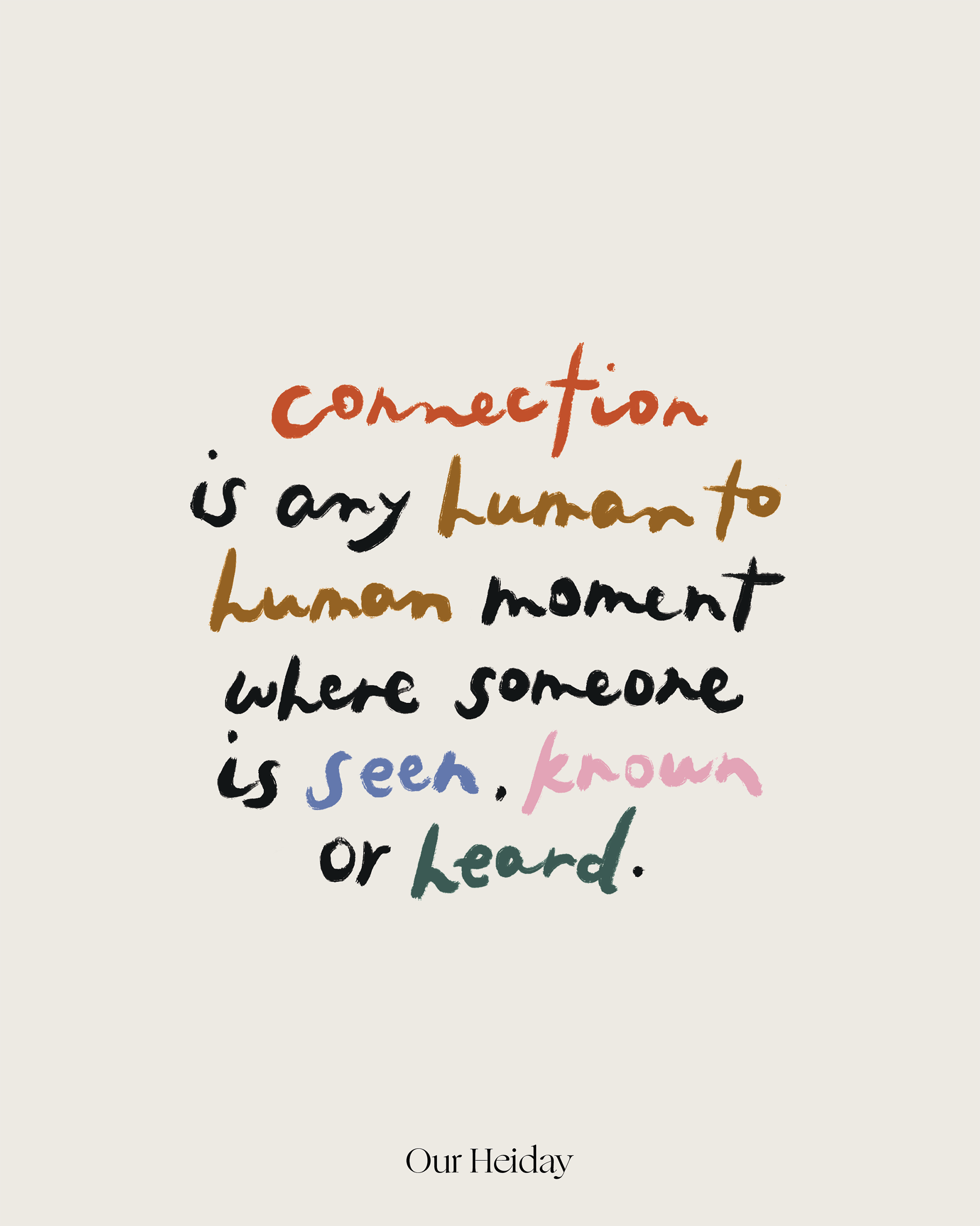 Connection Is