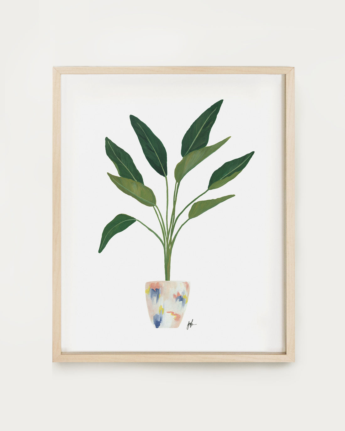 House Plant Series Art Prints our heiday