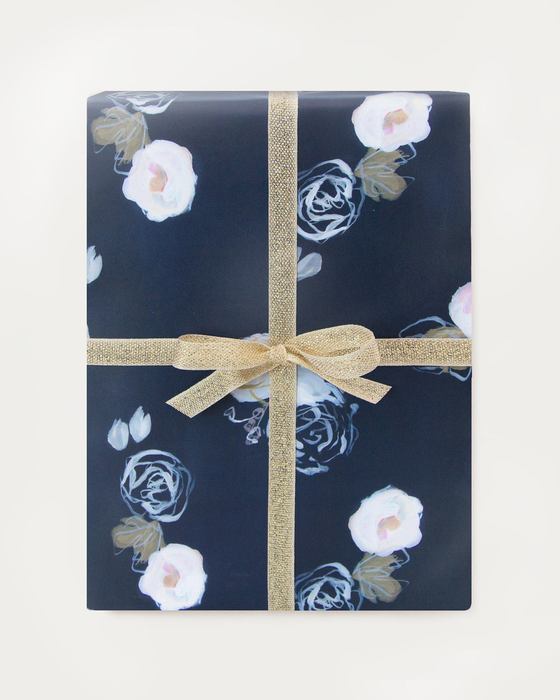 Blue Florals Gift Wrap