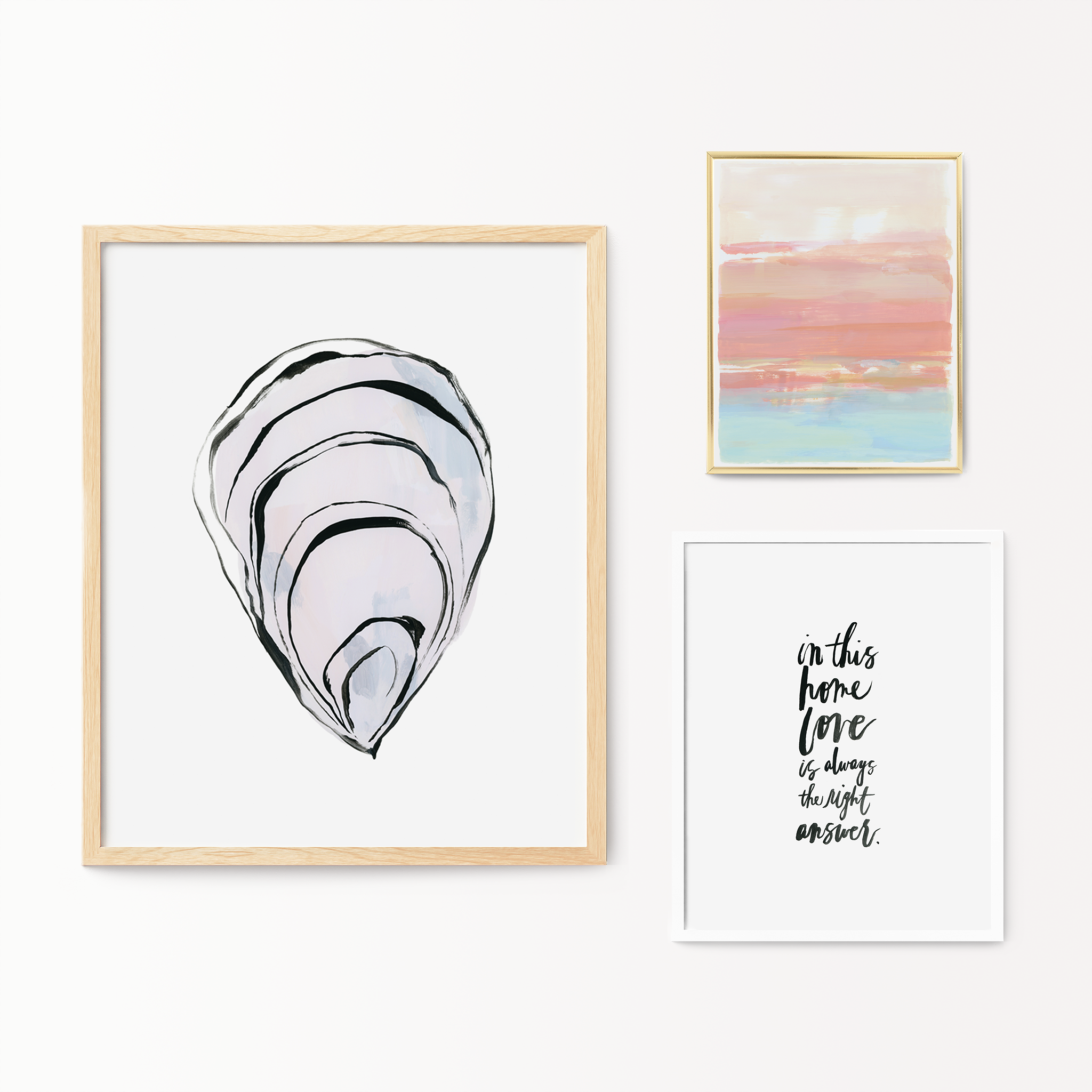 coastal collection art prints our heiday