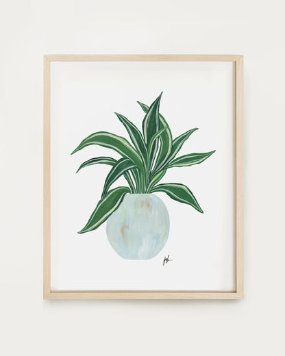 House Plant Series Art Prints our heiday