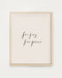 affirmations art print our heiday