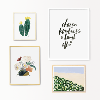 Flowering Cacti Art Prints