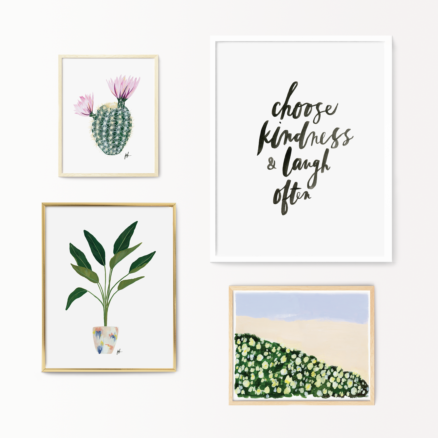 Flowering Cacti Art Prints