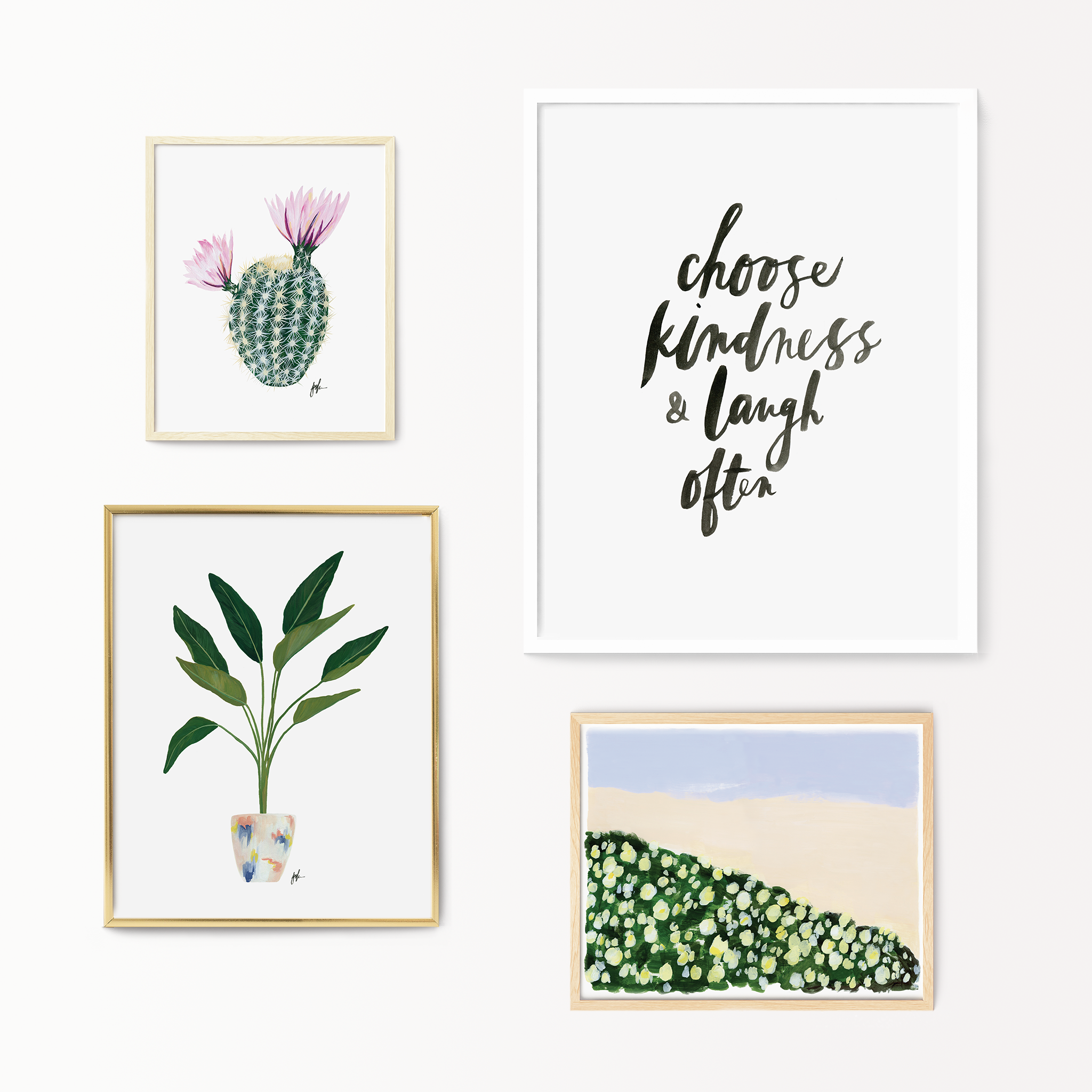Flowering Cacti Art Prints