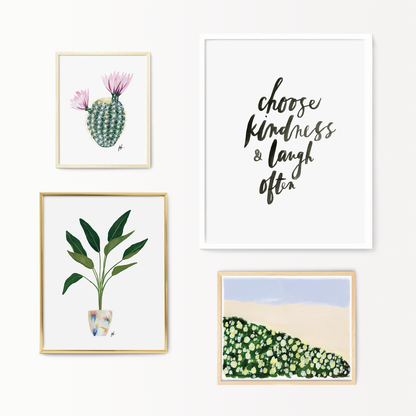 Flowering Cacti Art Prints