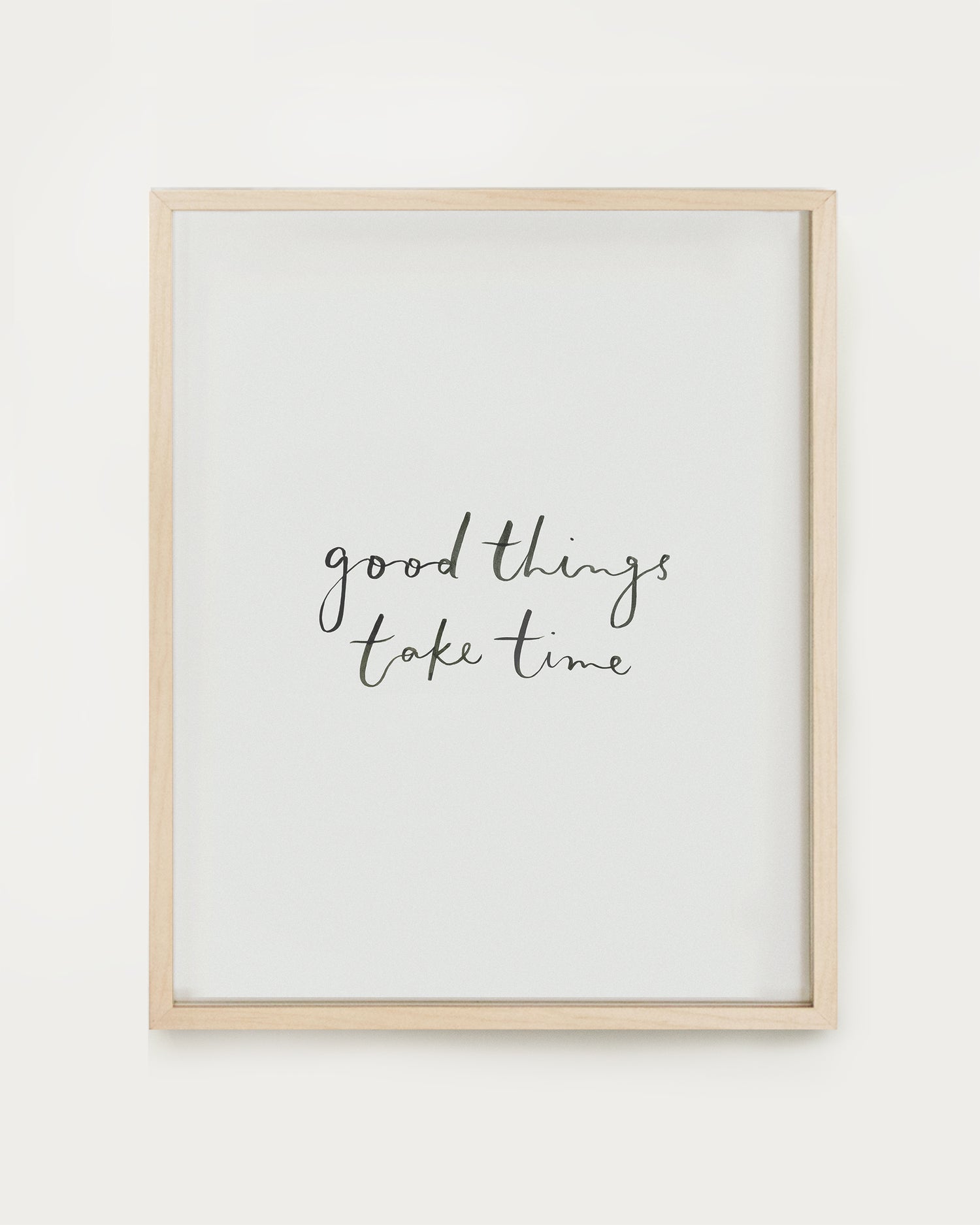 affirmations art print our heiday