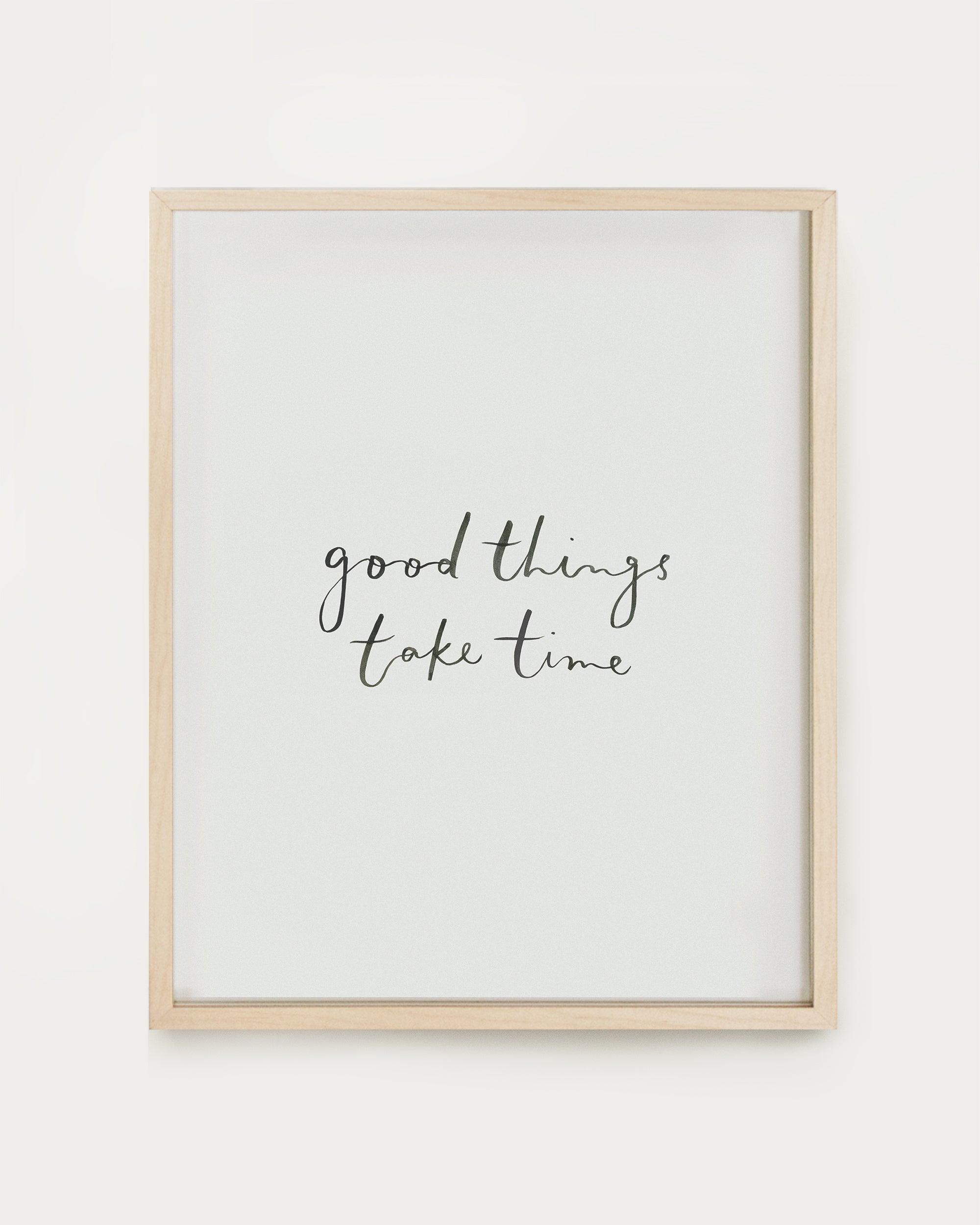 affirmations art print our heiday