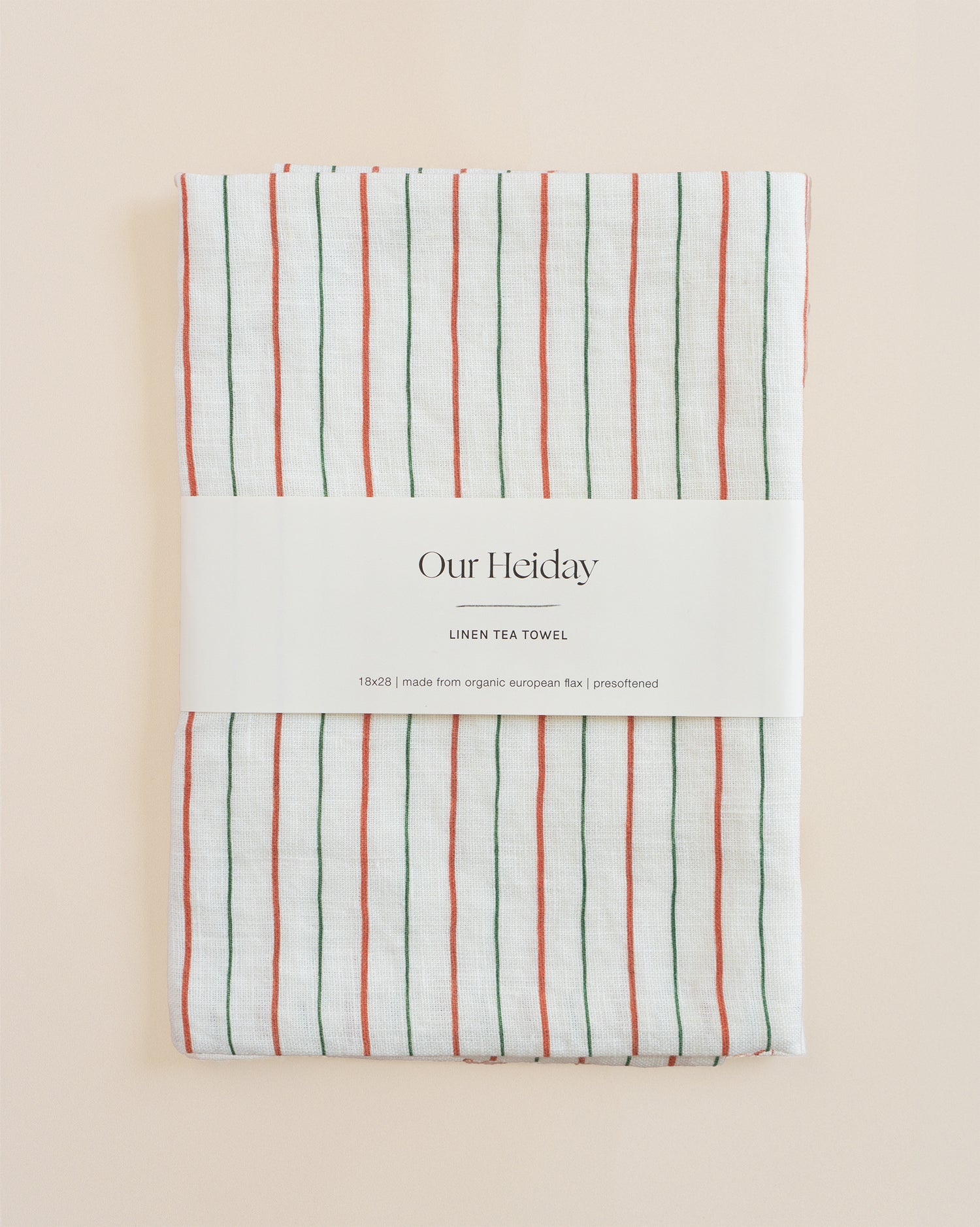 holiday linen tea towels our heiday holiday stripes