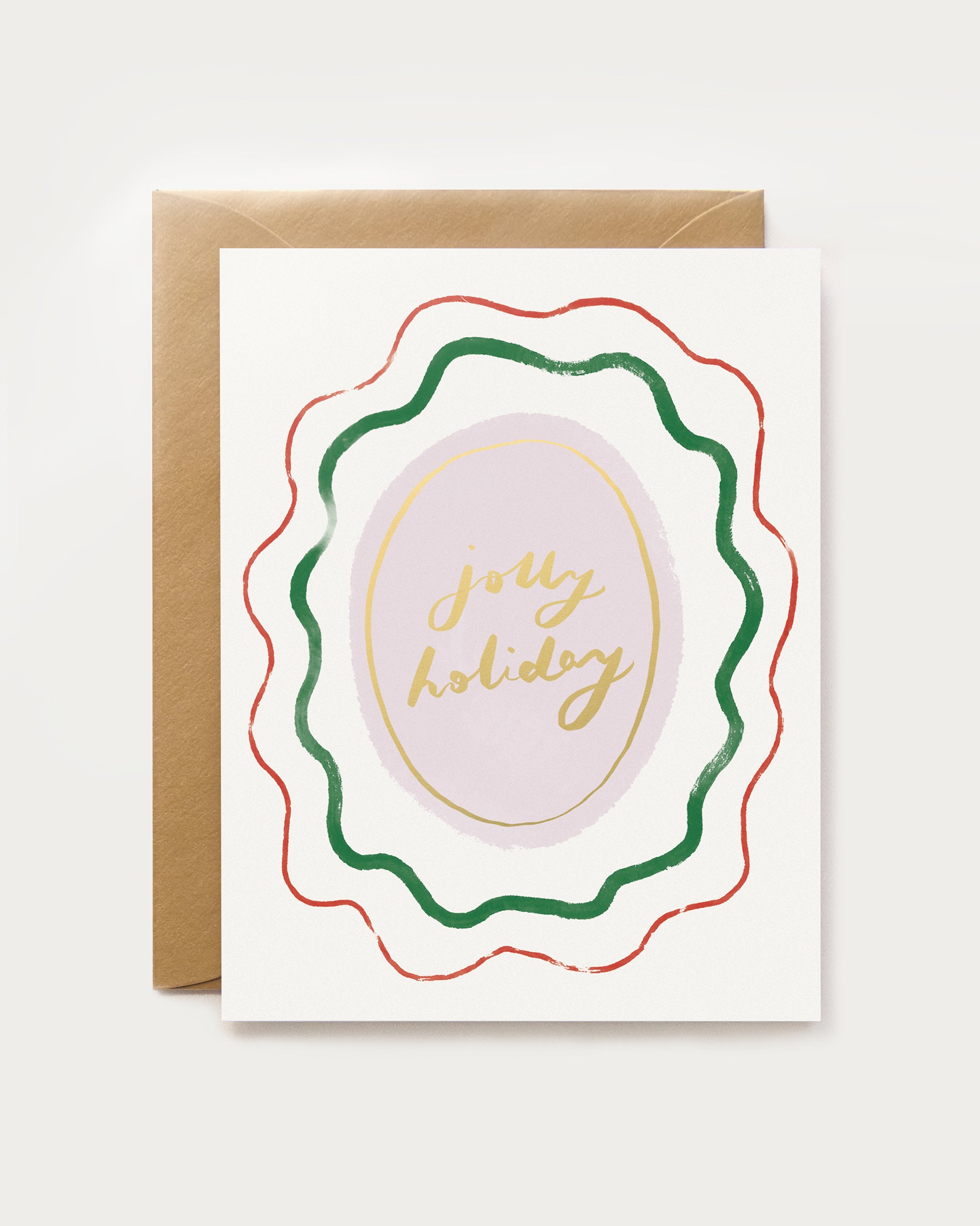 Jolly Holiday Card