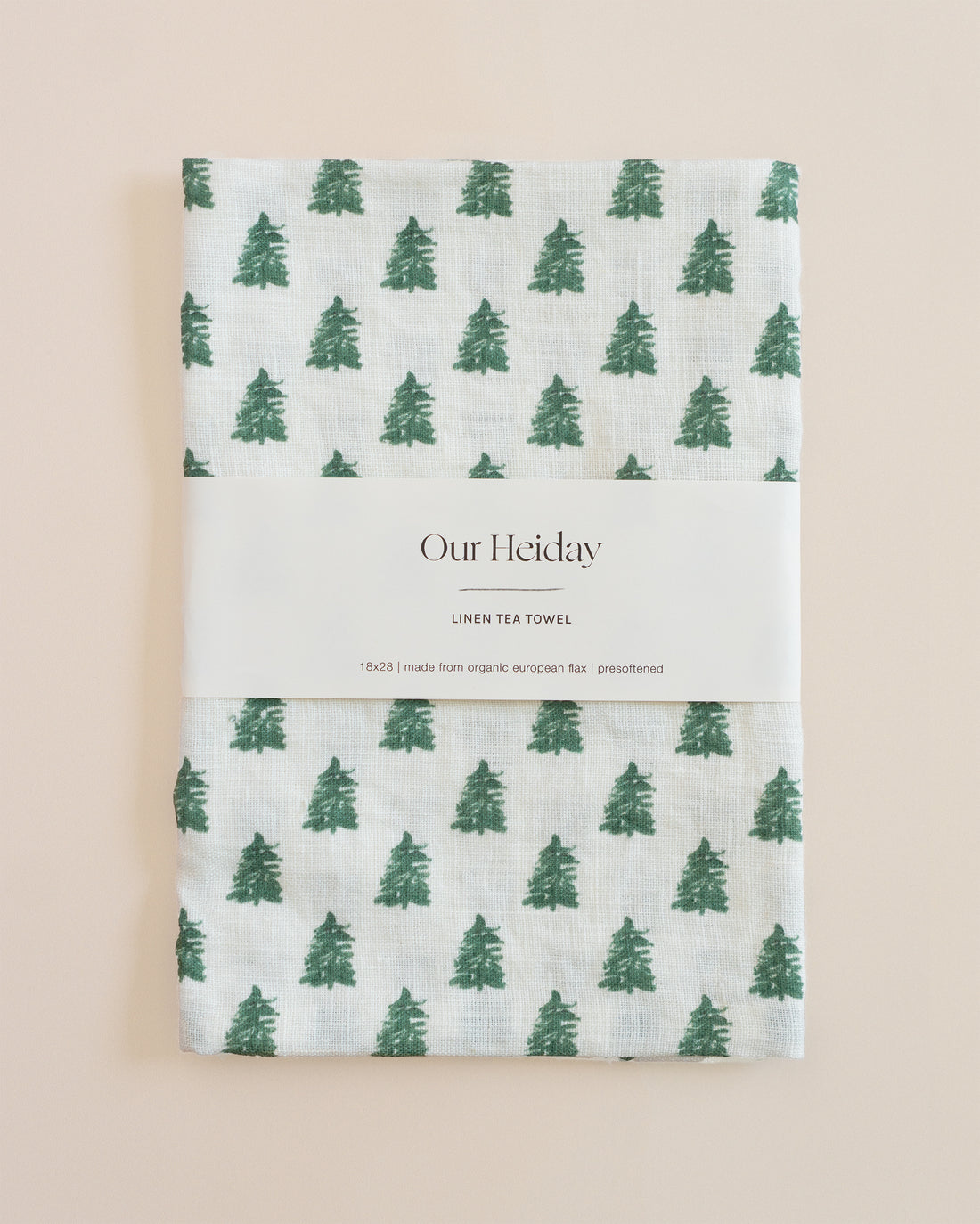 holiday linen tea towels our heiday spruce