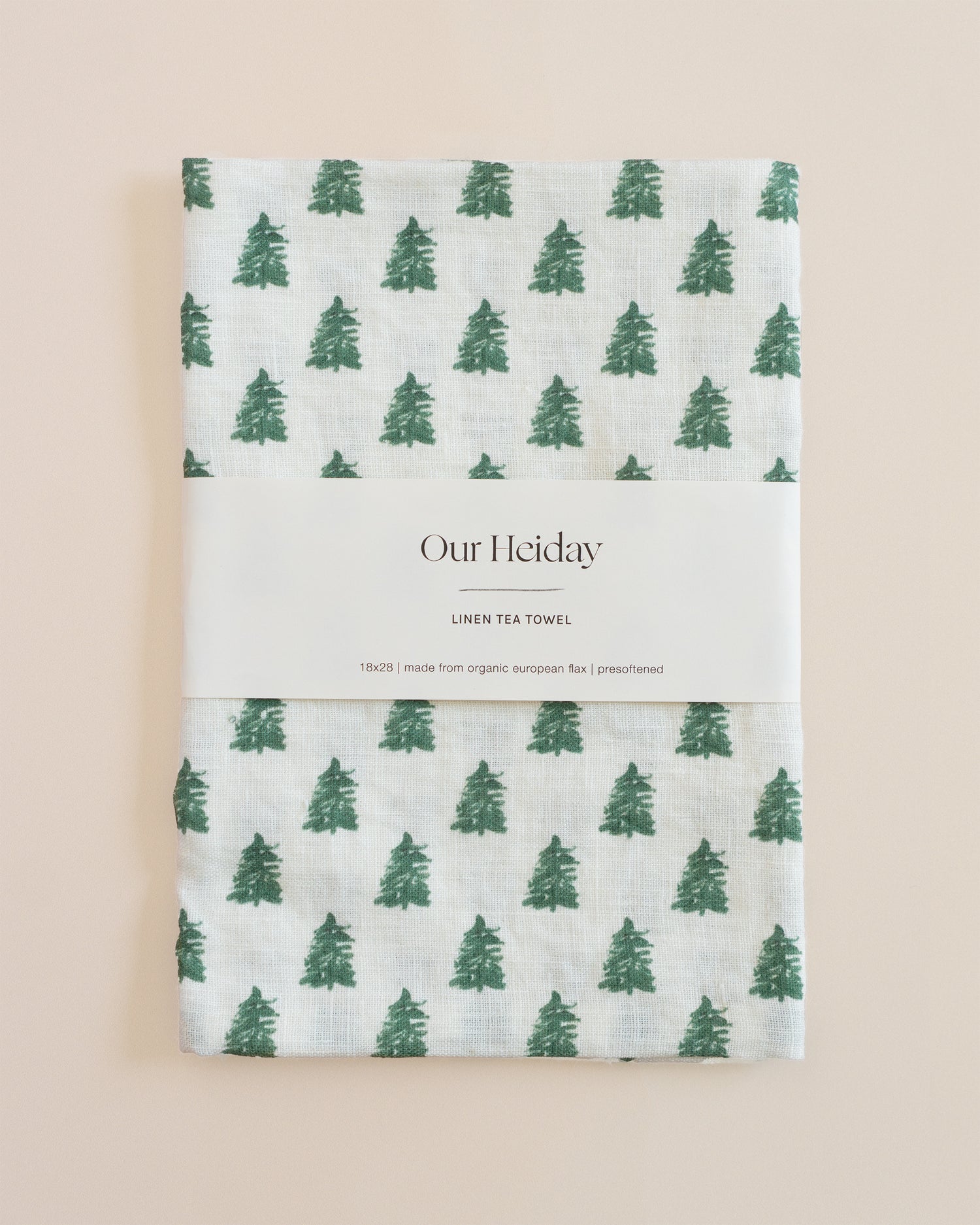 holiday linen tea towels our heiday spruce