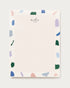 everyday blank notepad with paint strokes our heiday