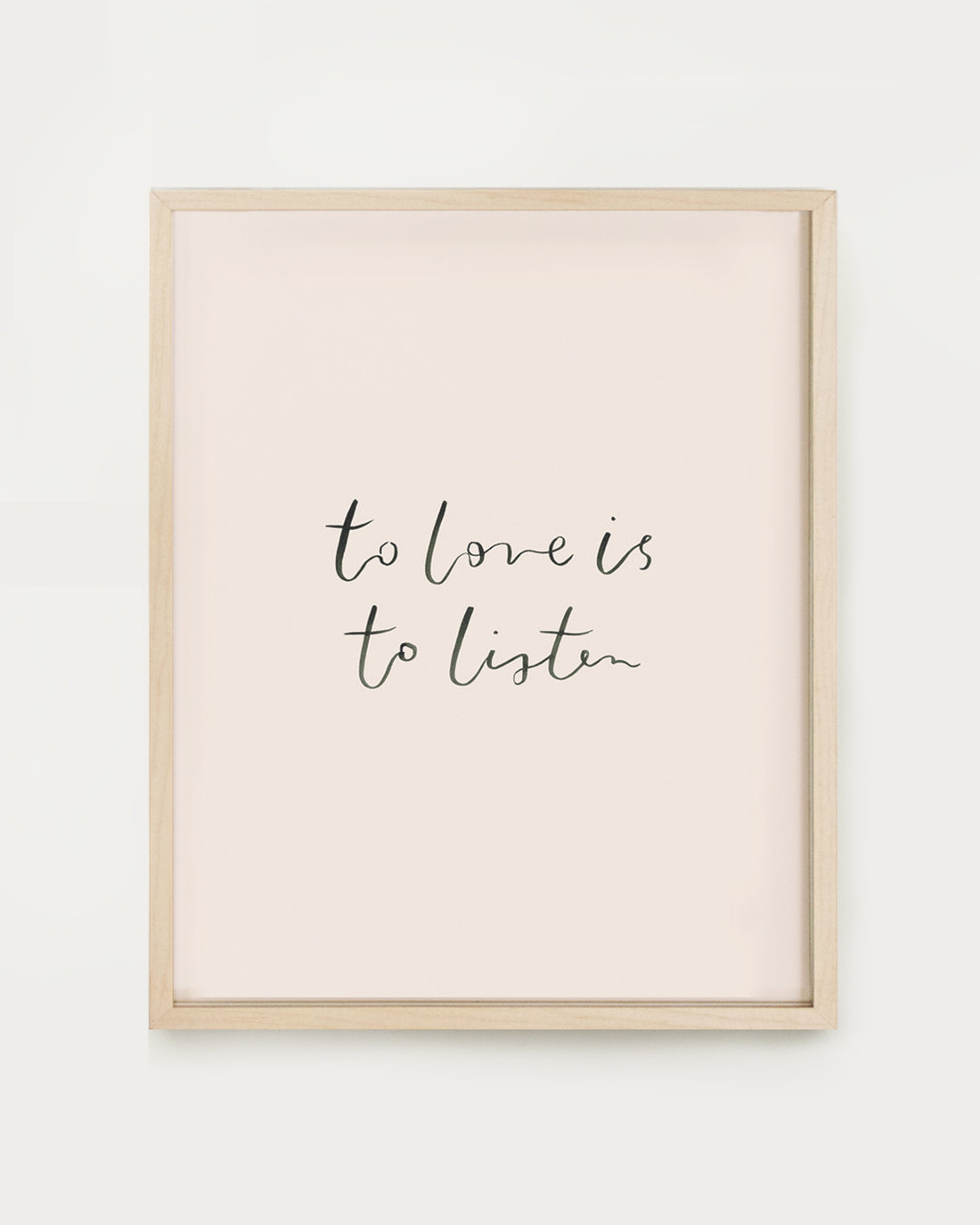 affirmations art print our heiday