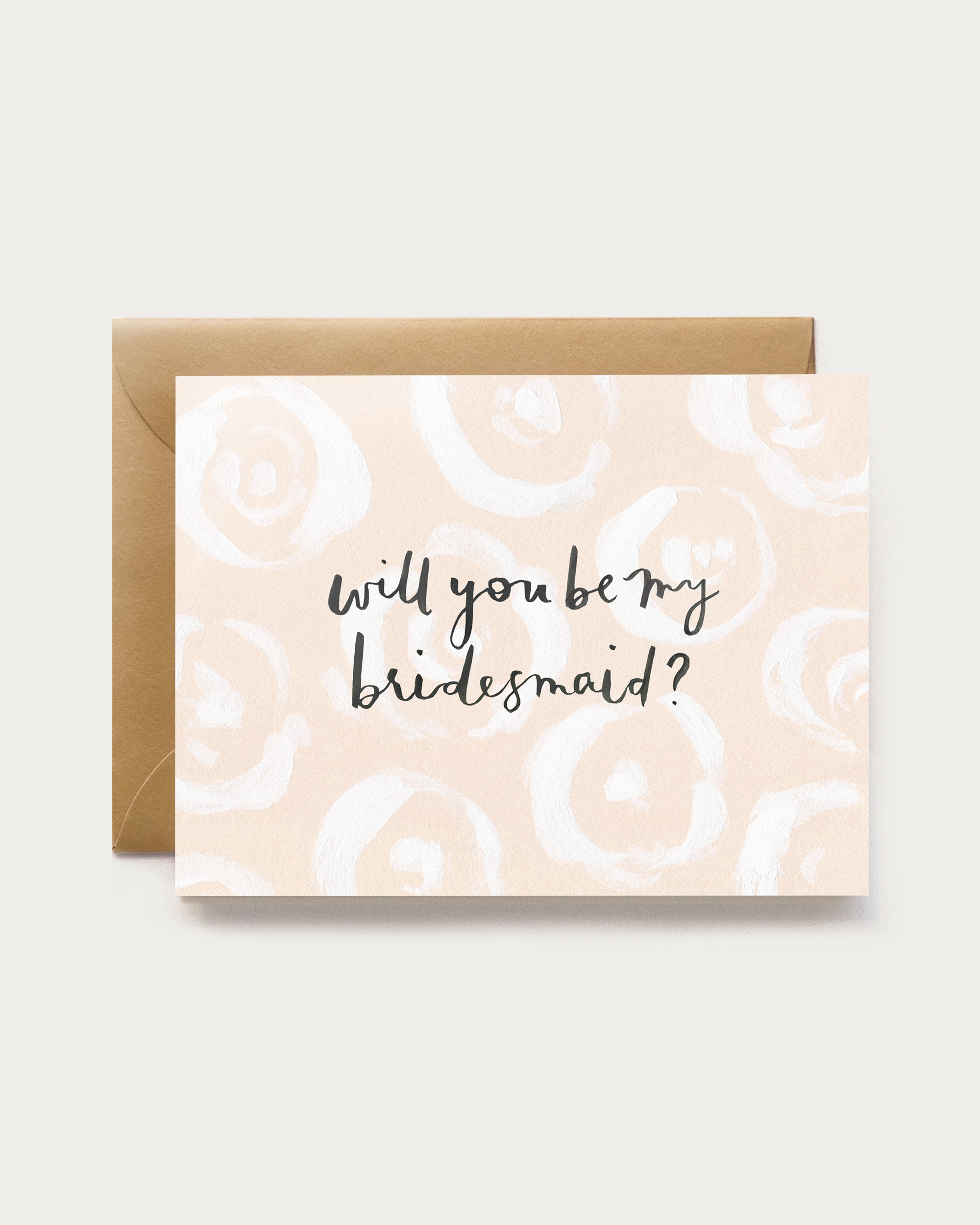 Be My Bridesmaid Card