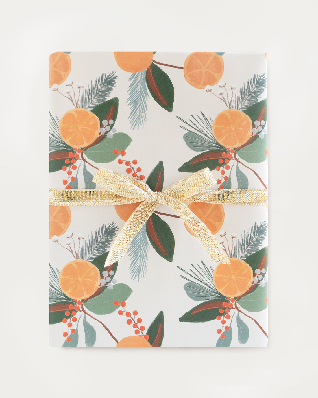 Winter Citrus Gift Wrap