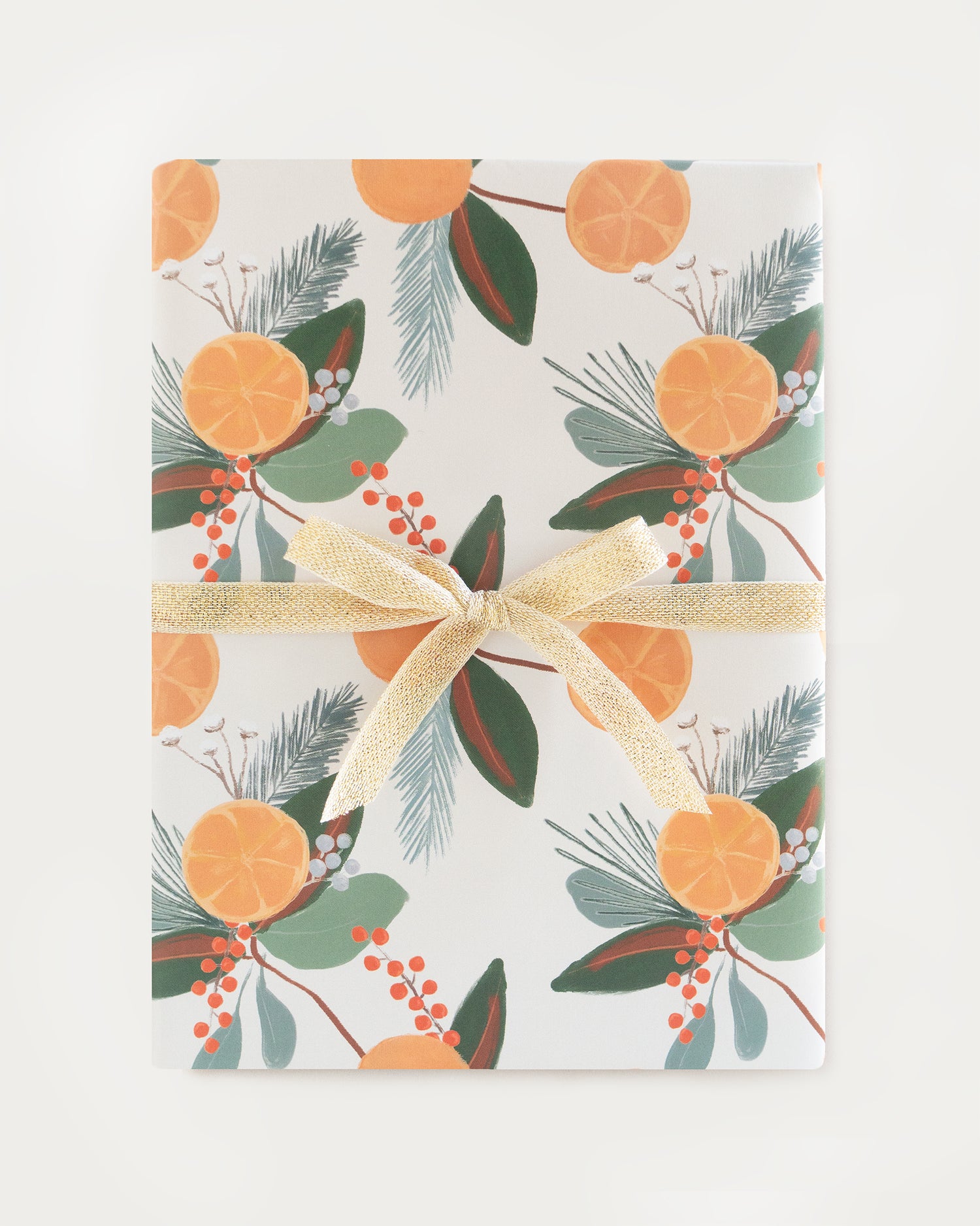 Winter Citrus Gift Wrap