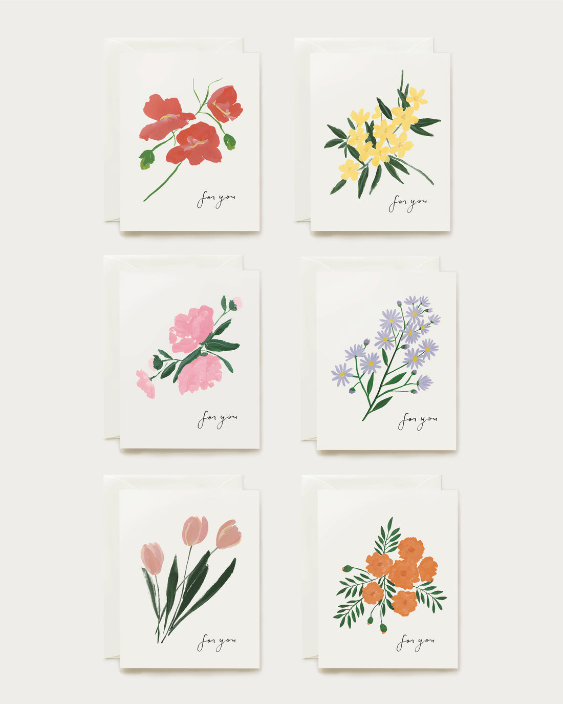 assorted card set our heiday