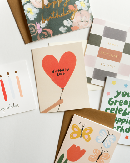 assorted birthday cards set