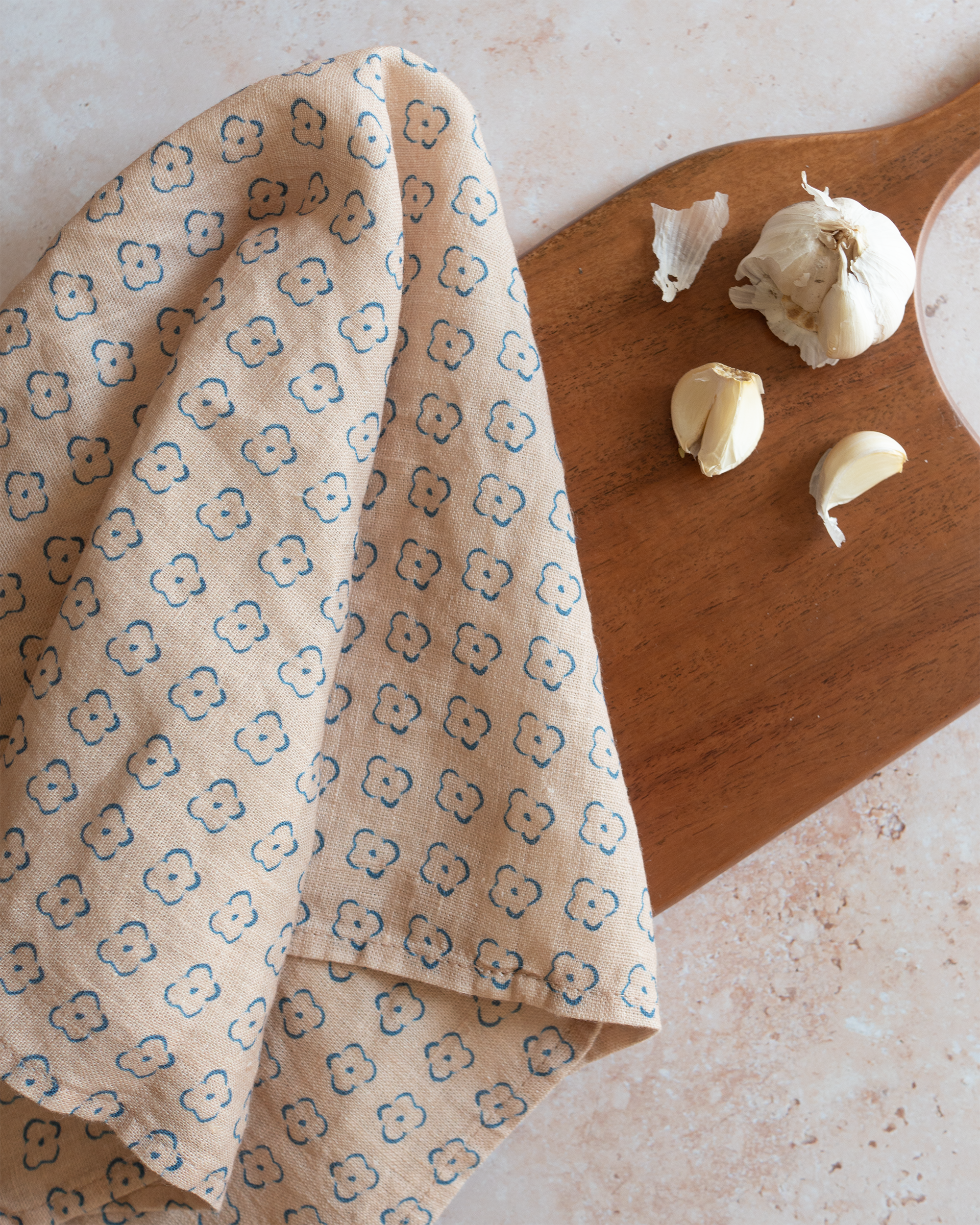 Elise Linen Tea Towel
