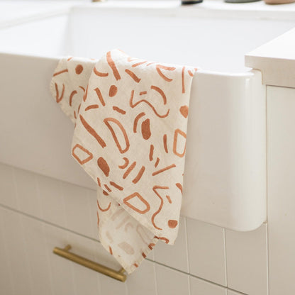Everly Linen Tea Towel