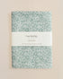 patterned linen tea towel our heiday