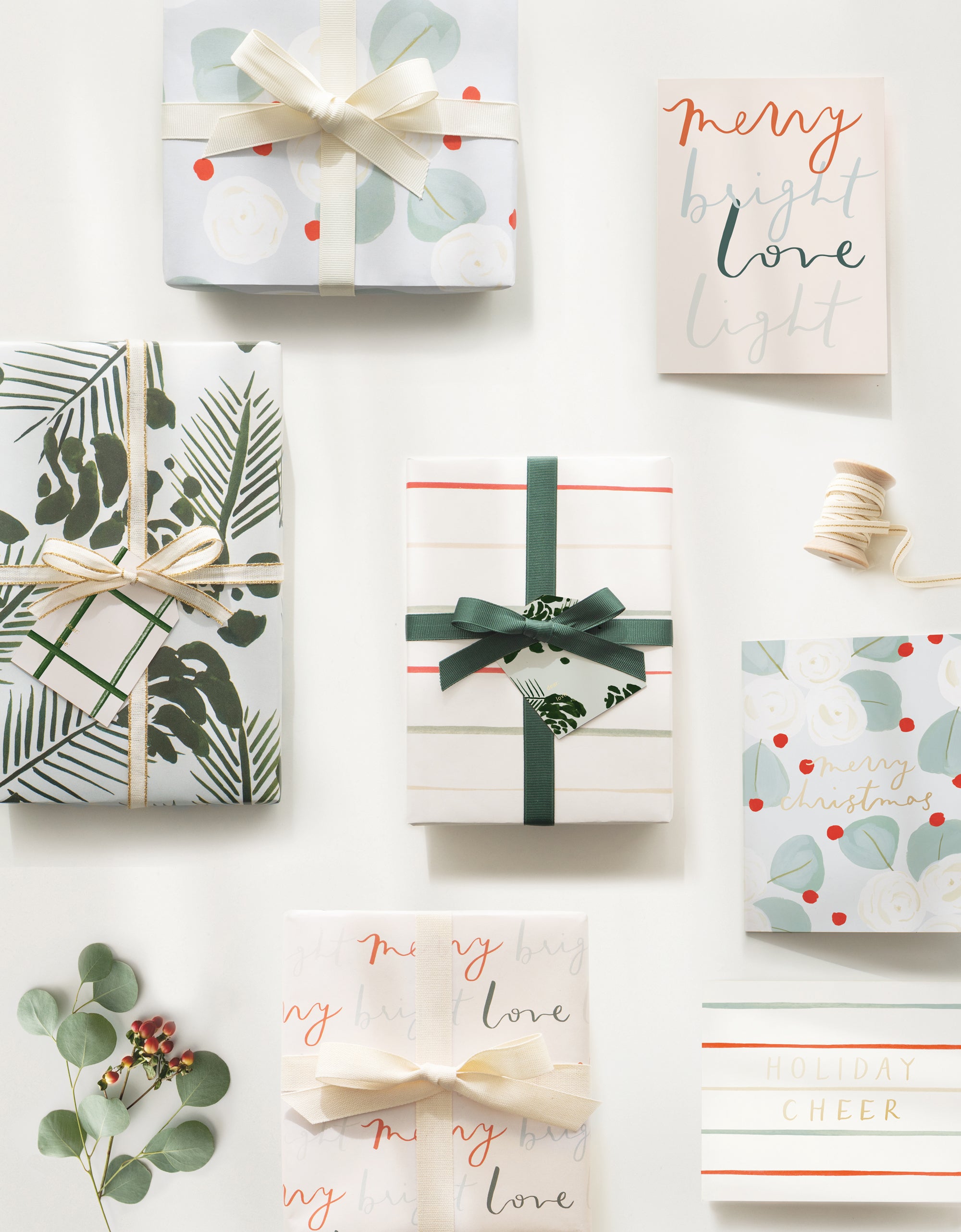 Winter Buds Gift Wrap