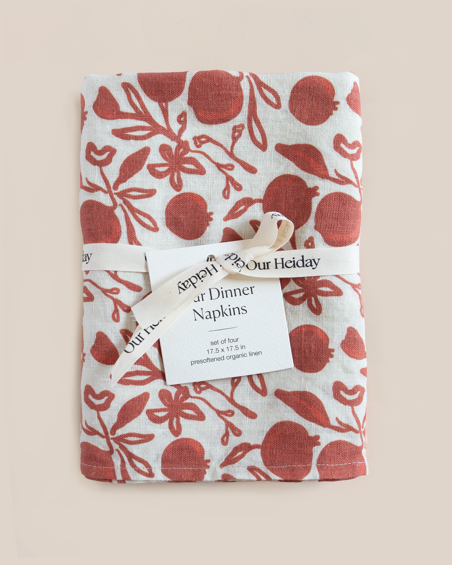 Pomegranate Dinner Napkins