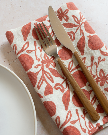 Pomegranate Dinner Napkins