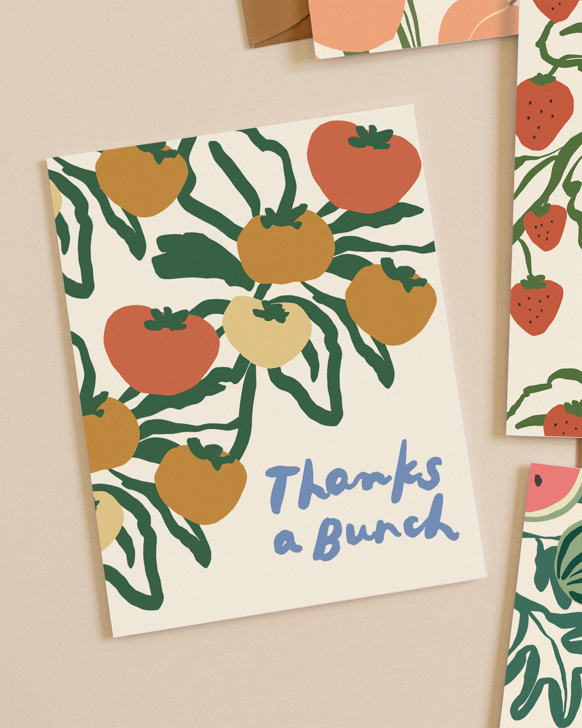Heirloom Thanks A Bunch Card