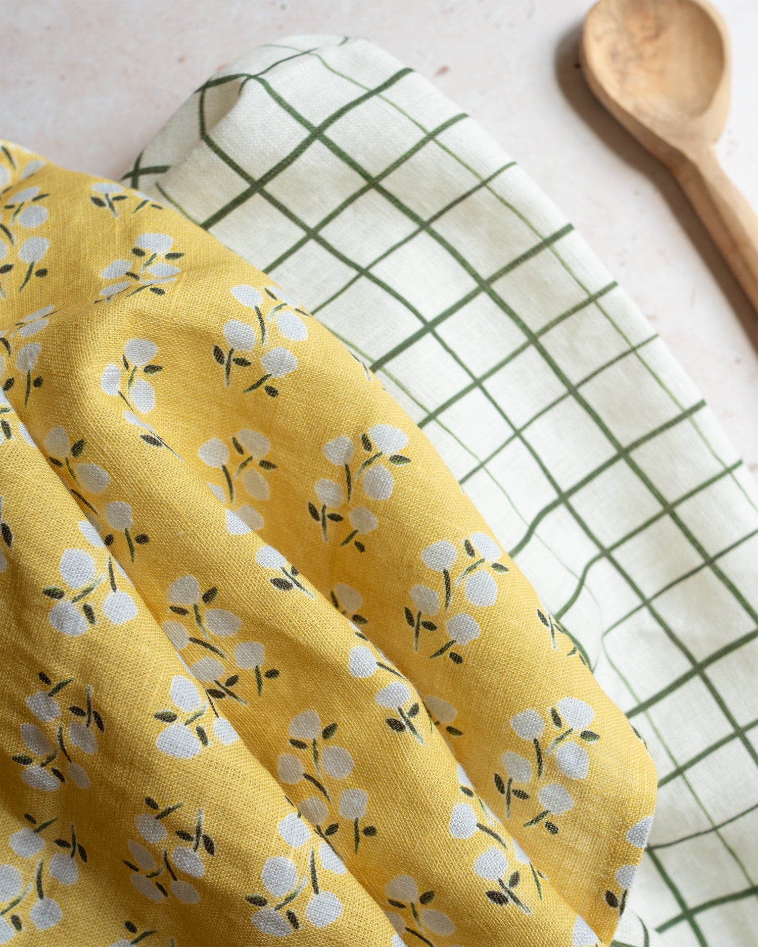 Thistle - Linen Tea Towel