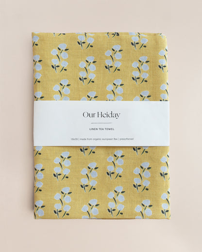 Thistle - Linen Tea Towel