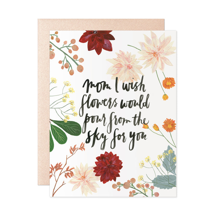 Flowers For Mom Card