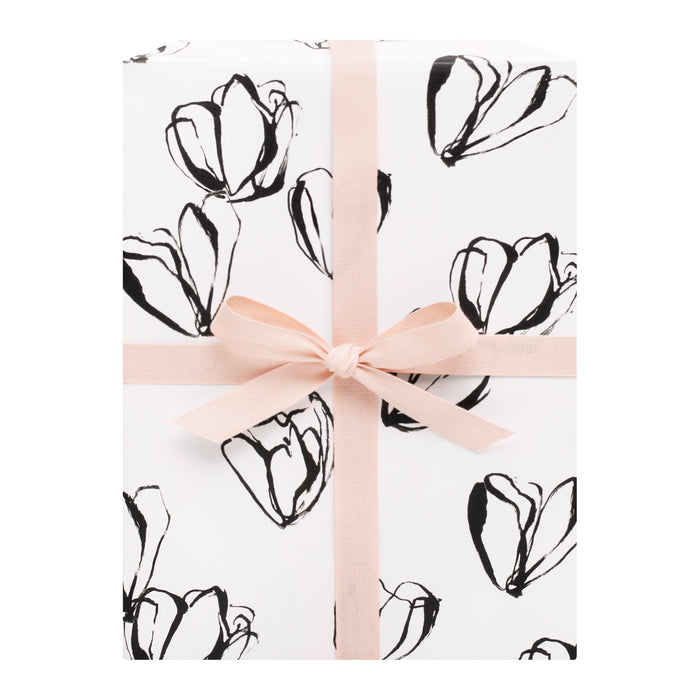 Black Magnolias Gift Wrap