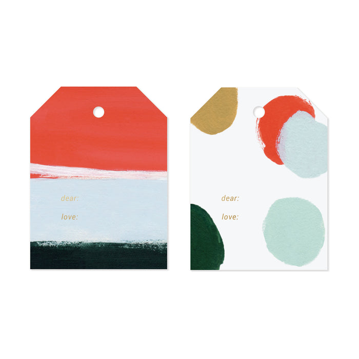 Merry Holiday Gift Tag Set