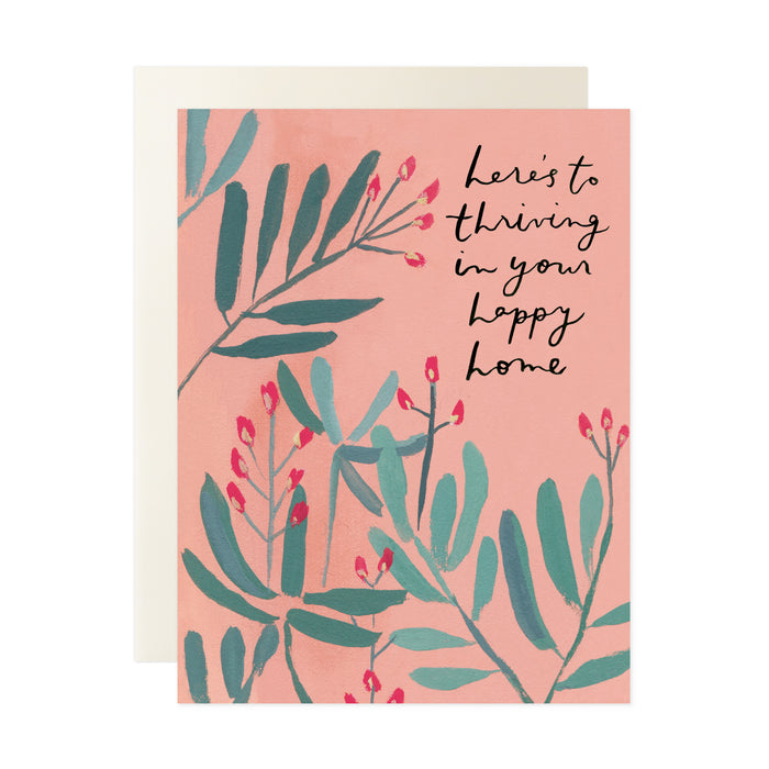 Thriving Happy Home Card